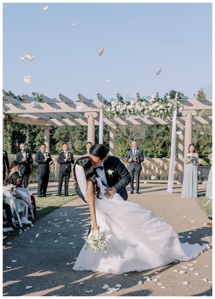Wedding Ceremony at Morais Vineyards and Winery